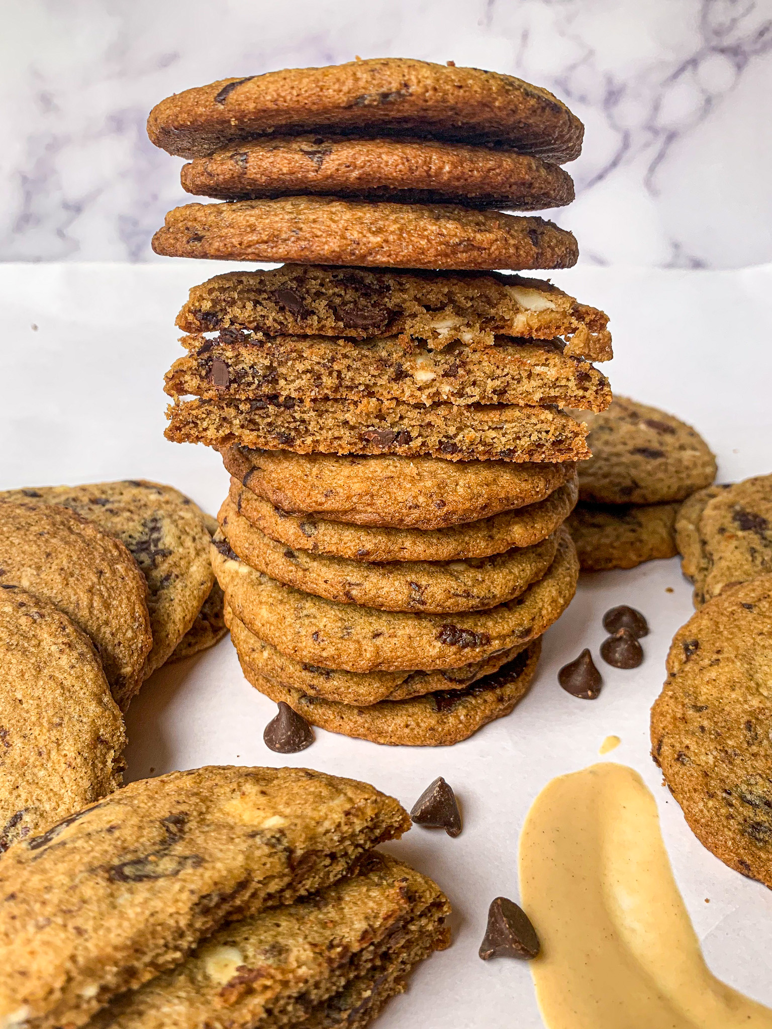 Tahini Chocolate Chunk Cookies – The Culinary Corner